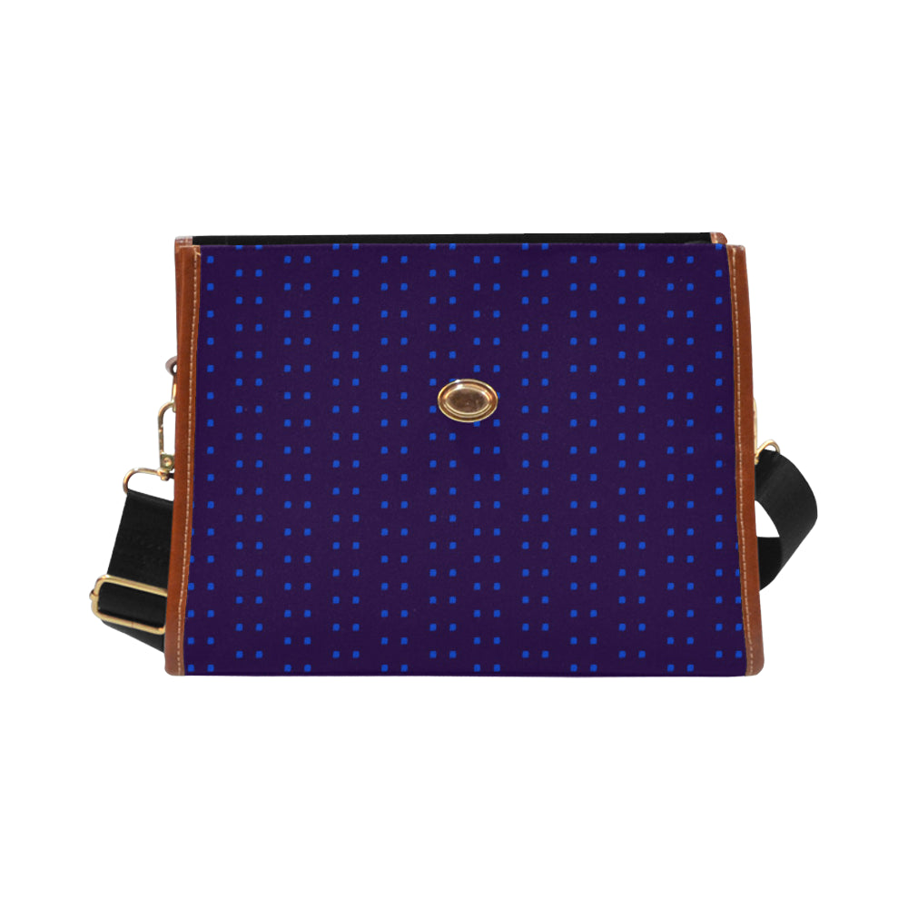 Polka Stripe London Satchel Bag e-joyer