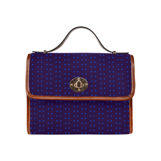 Polka Stripe London Satchel Bag e-joyer