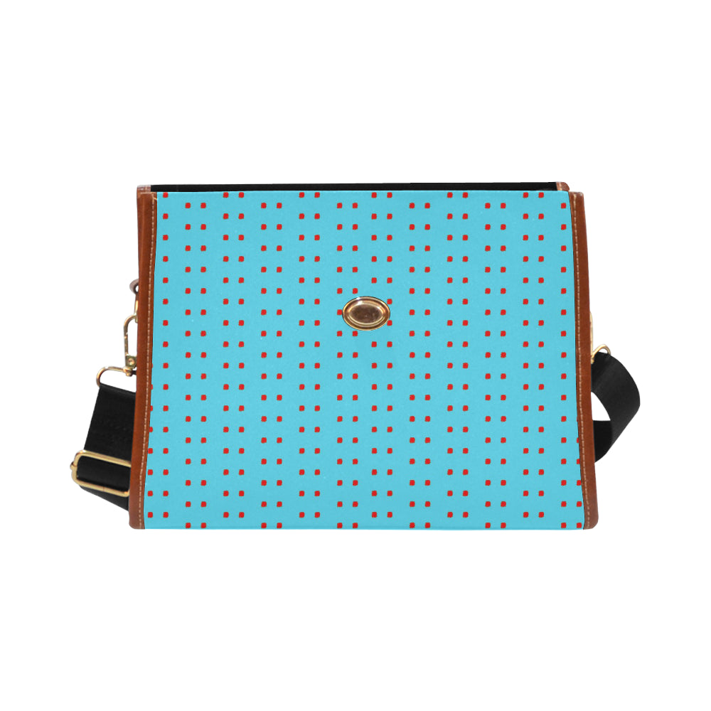 Polka Stripe London Satchel Bag e-joyer