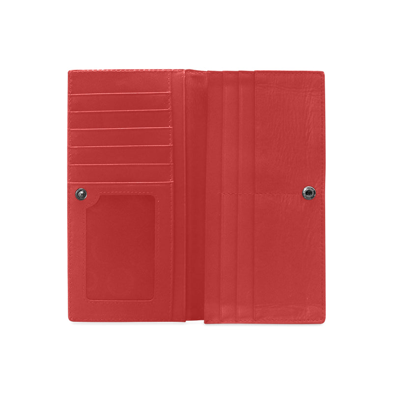 Electro Stripe Folding Leather Wallet e-joyer