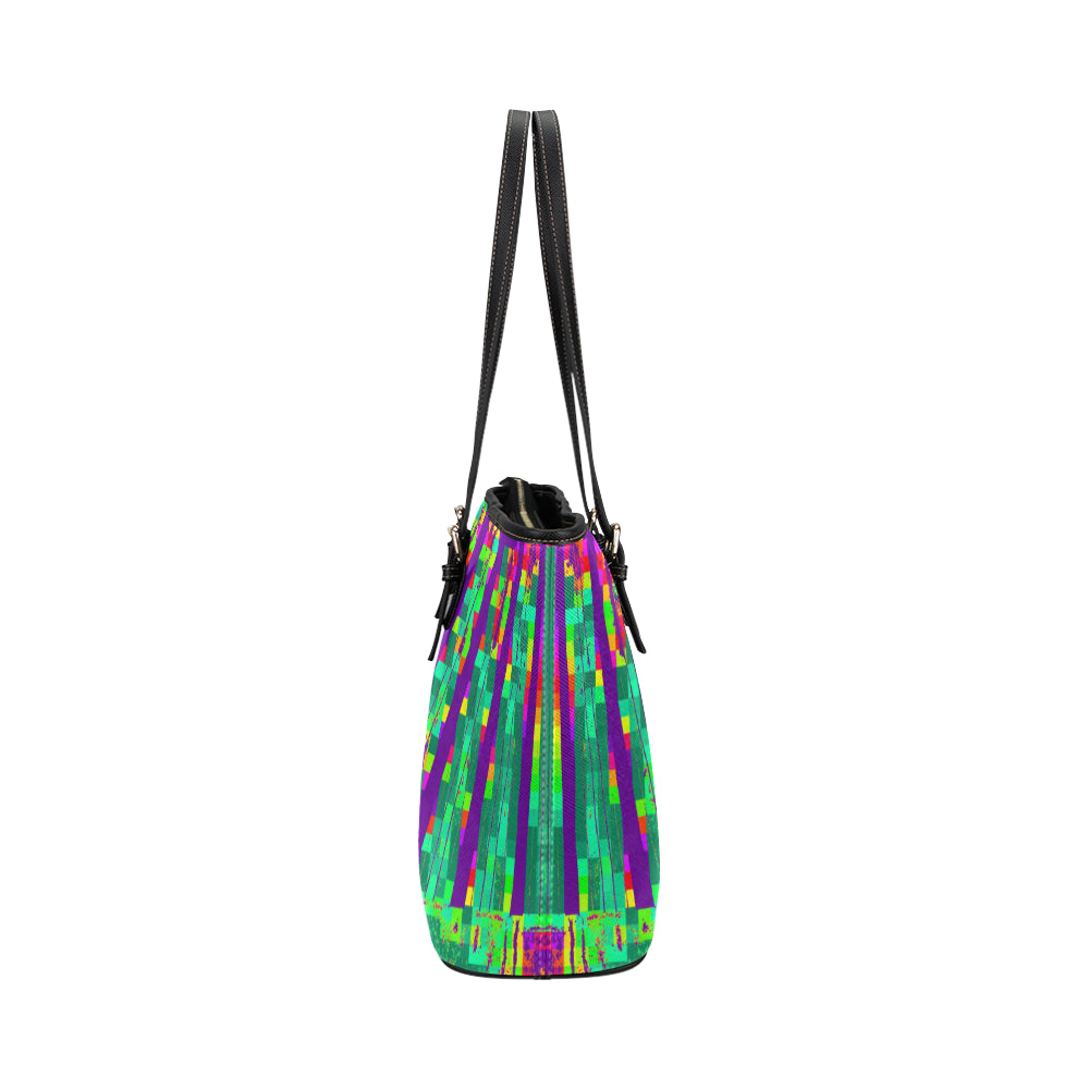 Electro Tribal Jane Leather Tote Bag /Small e-joyer