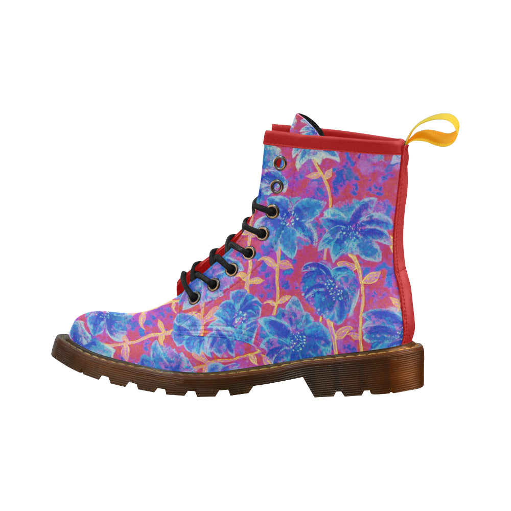 pink fireworks collage 2 blue red ox 4.99 mb High Grade PU Leather Martin Boots For Women Model 402H e-joyer