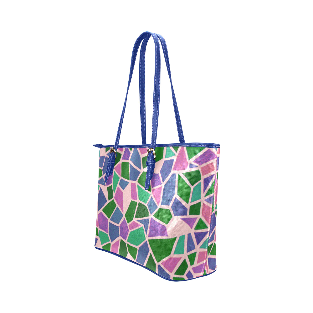 Mosaic Jane Leather Tote Bag /Small e-joyer