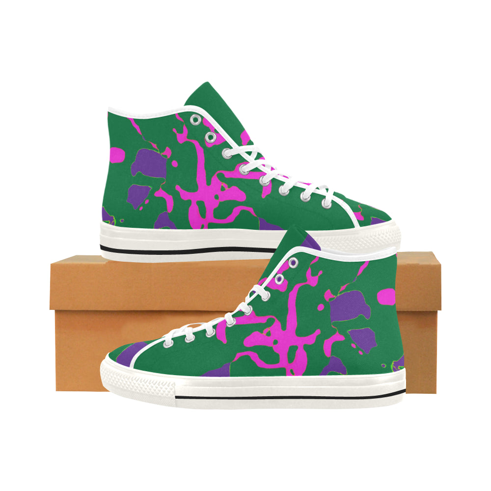 edit 3805 green pink Vancouver H Women's Canvas Shoes (1013-1) e-joyer