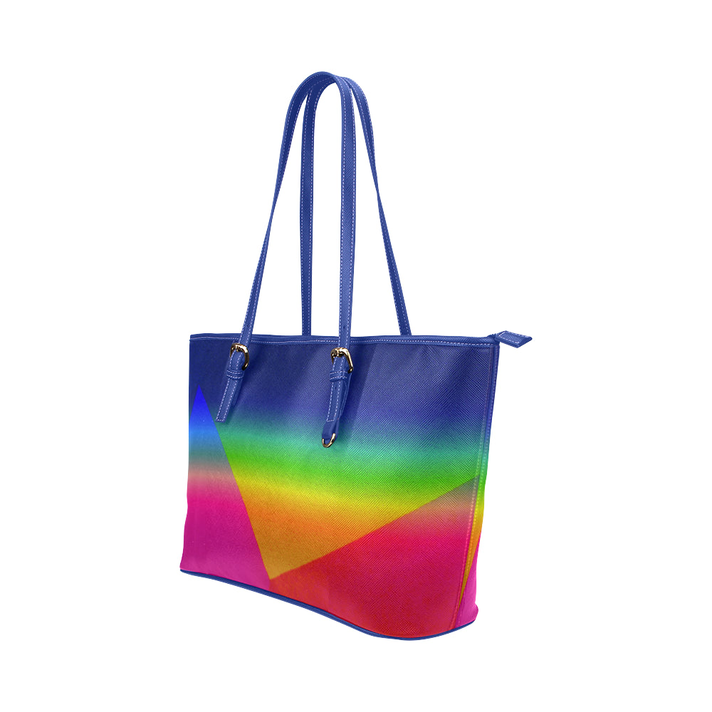 Rainbow Jane Leather Tote Bag /Small e-joyer