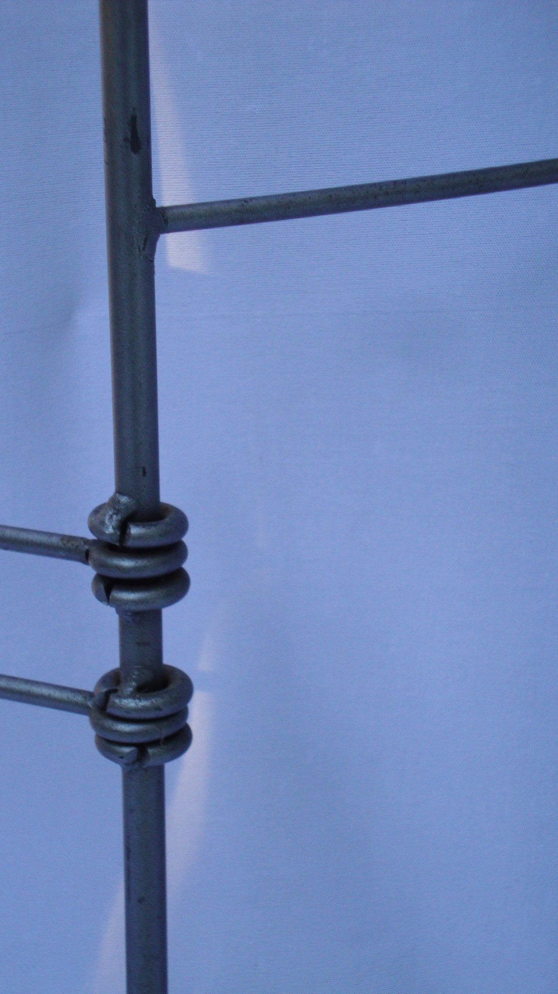 [SOLD] Vintage Metal Wrought Iron Candelabra deco goth candle holder