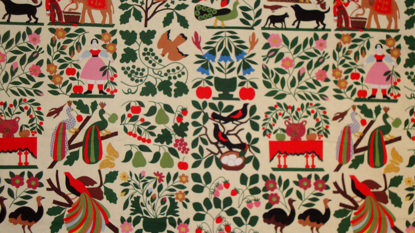 [SOLD] Museum Of Modern Folk Art "Birds Of Paradise" 1986