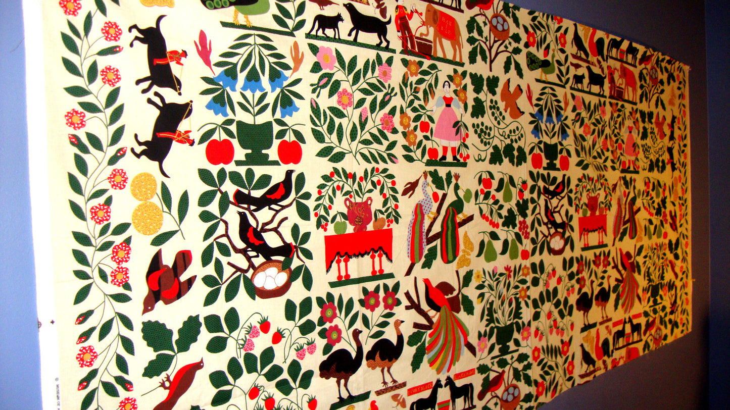 [SOLD] Museum Of Modern Folk Art "Birds Of Paradise" 1986
