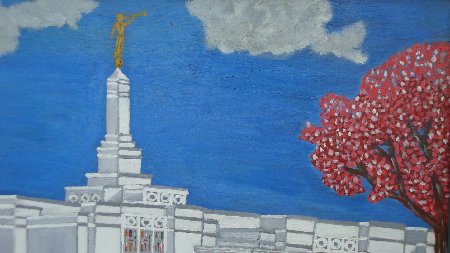 [Sold] Vintage Original Ivan Cordo Exotic Painting