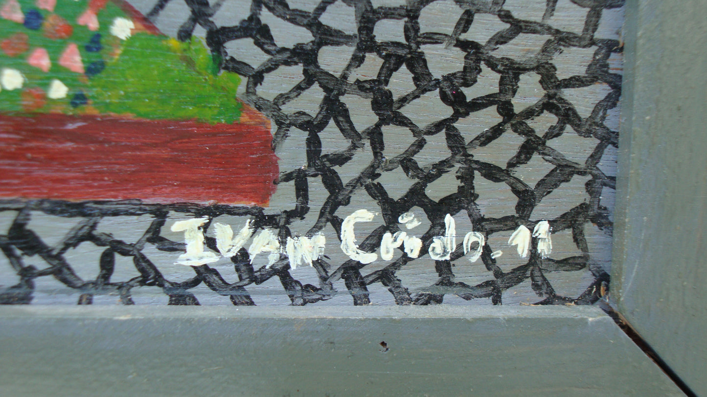 [Sold] Vintage Original Ivan Cordo Exotic Painting