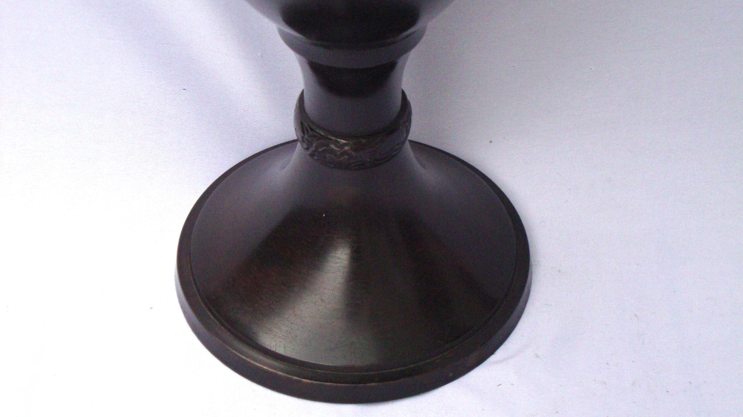 [Sold] Neoclassical Deco Bronze Vase Urn