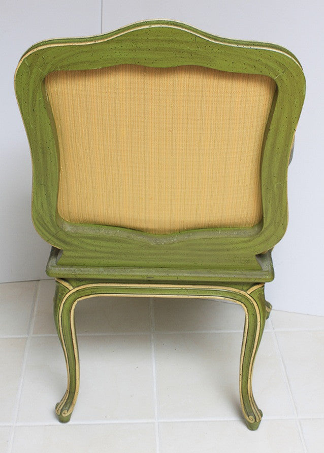 Antique French Louis Fauteuils Chairs - Pair