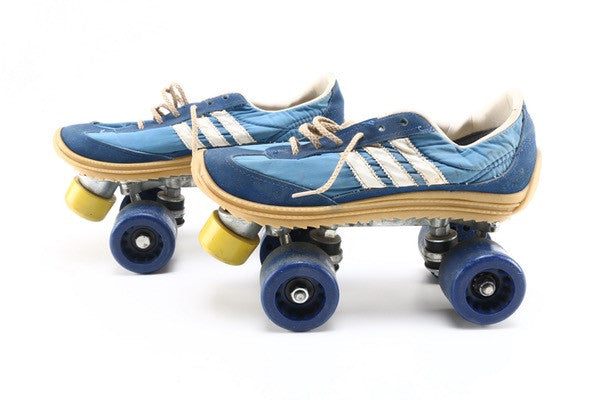 Rare Vintage Omnia Roller Skates Suede Leather Sandal and Sneaker Skates