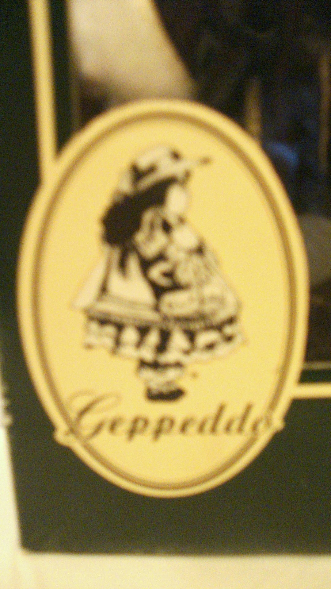 VINTAGE NIB GEPPEDDO DOLL BEAUTIFUL VICTORIAN BLONDE W/ GLASSES AND WINTER COAT Abby Essie