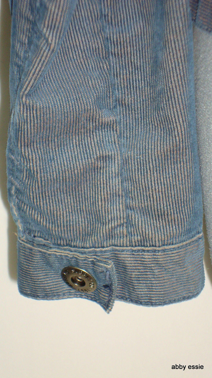 Mossimo Blue-Gray Corduroy Jacket Large