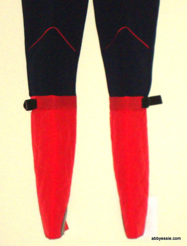 Vintage Subello Navy Blue Red Ski Pants James Bond 70s Swiss Size 28 Small Abby Essie