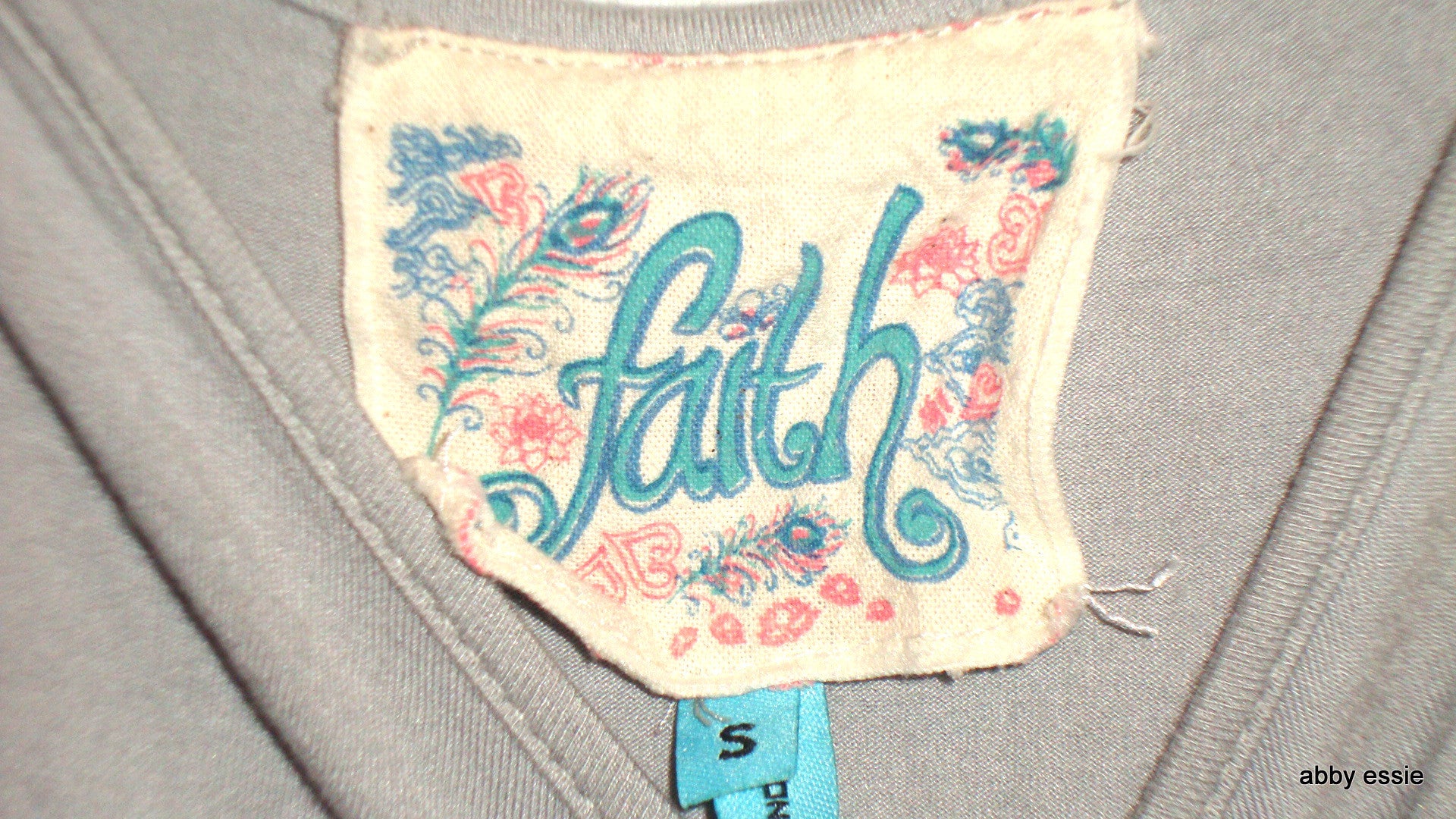 Faith Gray Sequin Shoulder Knit Stretch Cocktail Club Casual Tank Small Lt-2736 Abby Essie