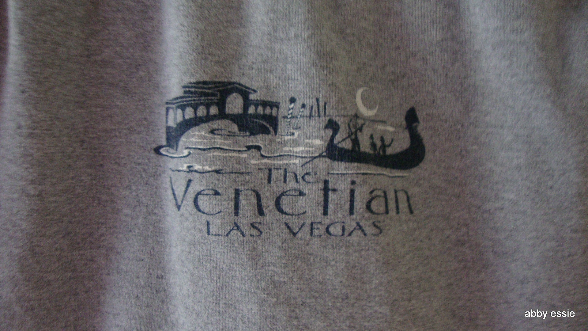 THE VENETIAN GRAY STRETCH TANK WORKOUT LAS VEGAS SMALL XS LT-2760 Abby Essie