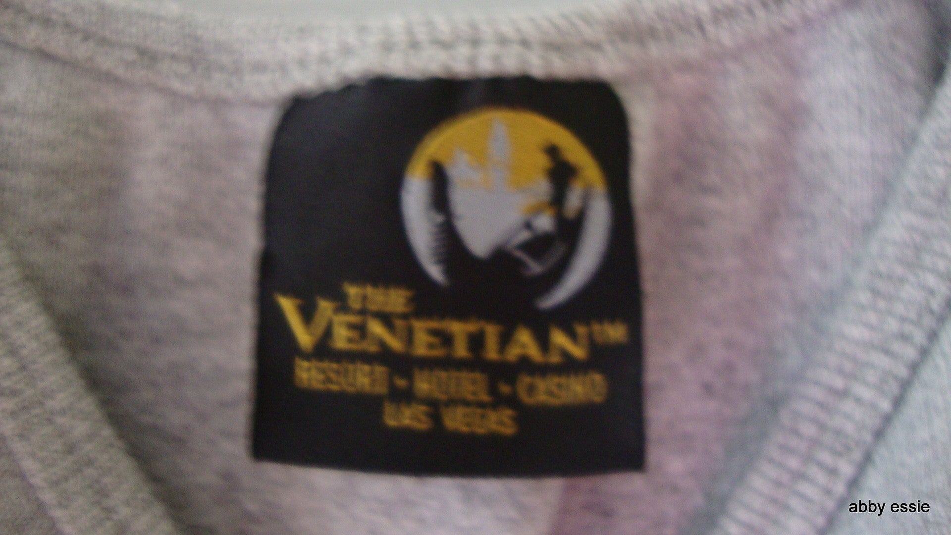 THE VENETIAN GRAY STRETCH TANK WORKOUT LAS VEGAS SMALL XS LT-2760 Abby Essie