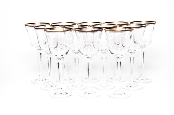 Mikasa "Wheaton" Lead Crystal Glassware - Set of 39 Abby Essie