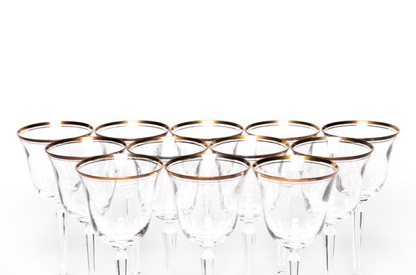 Mikasa "Wheaton" Lead Crystal Glassware - Set of 39 Abby Essie