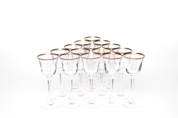 Mikasa "Wheaton" Lead Crystal Glassware - Set of 39 Abby Essie
