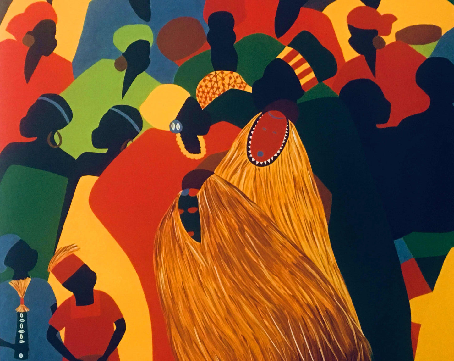 1996 Black Heritage Art Show “Celebration” Poster by Synthia Saint James