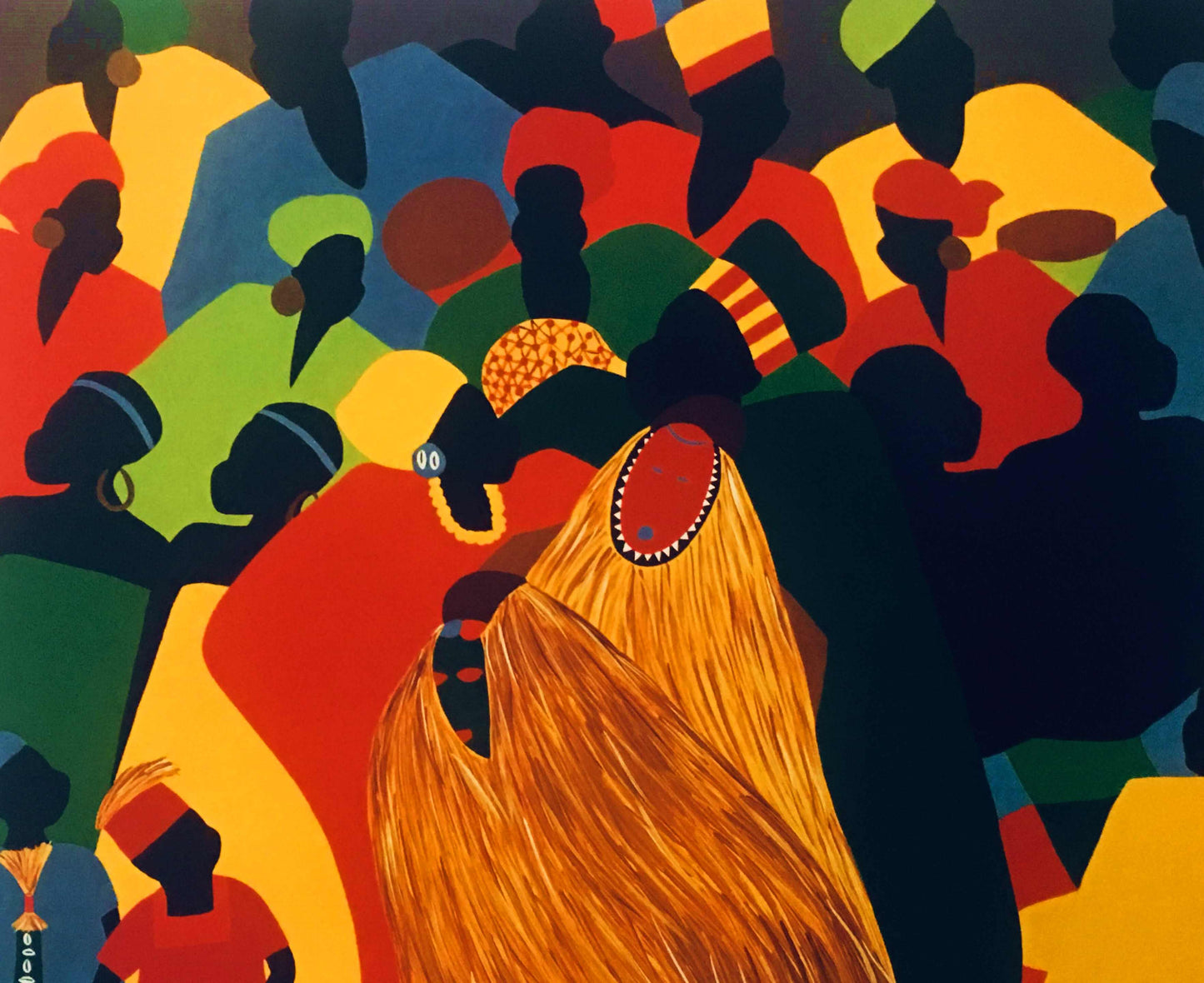1996 Black Heritage Art Show “Celebration” Poster by Synthia Saint James