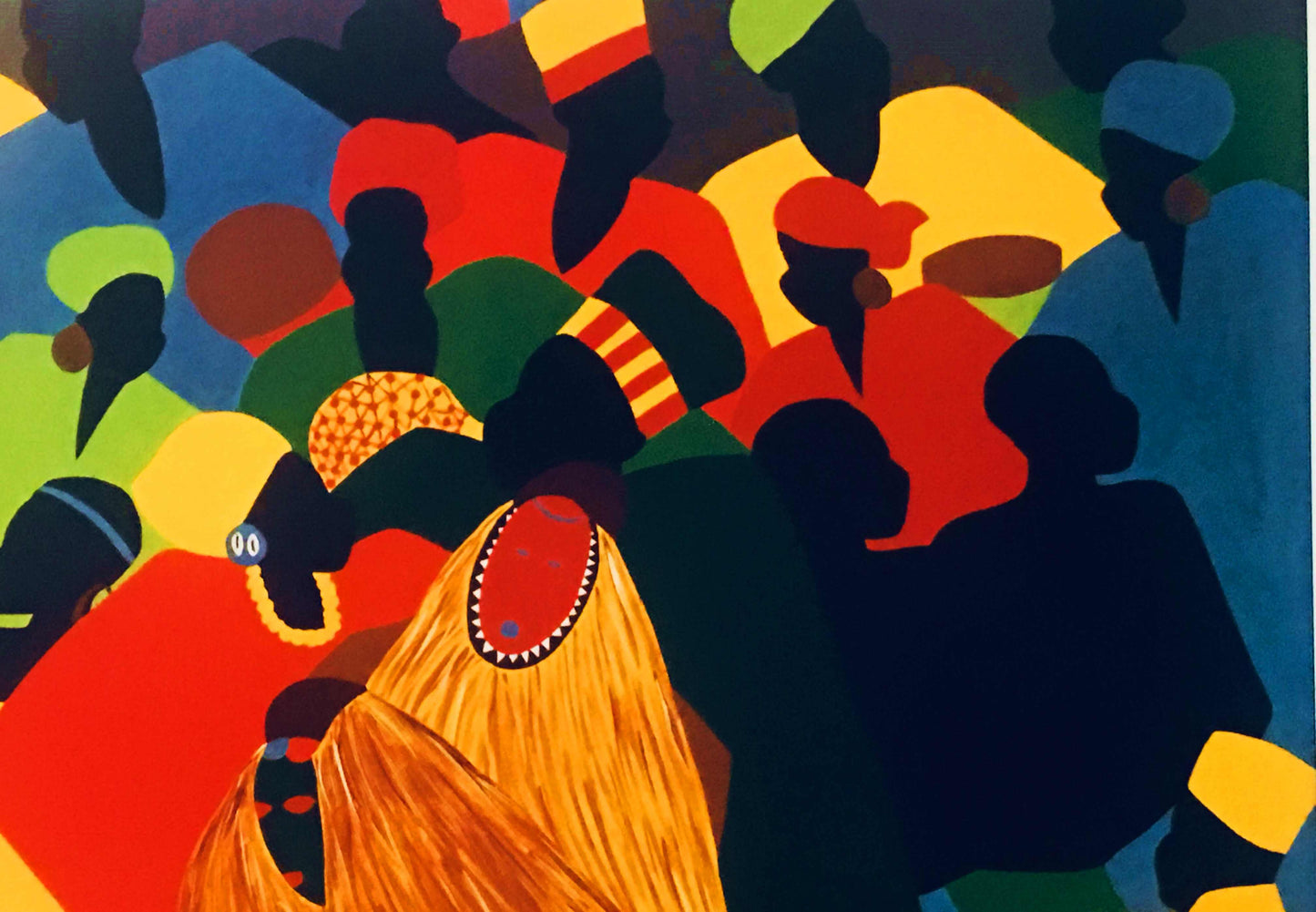 1996 Black Heritage Art Show “Celebration” Poster by Synthia Saint James