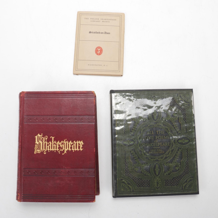 Shakespeare Compilations and Academic Books - 13 Pieces
