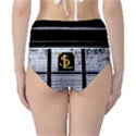 Suga Lane Dirty Lil Secrets Logo High Waist Bikini Brief Swim Bottoms