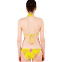 Suga Lane Floral Delights Pink & Yellow Bikini Swimsuit ABBY ESSIE