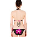 Suga Lane Survival Pink Floral Black Rock Bikini Swimsuit