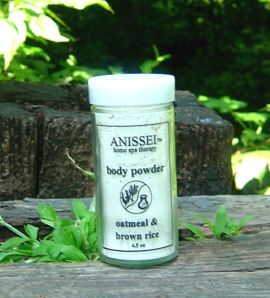 ANISSEI NATURALS HOME SPA THERAPY OATMEAL & BROWN RICE POWDER 4.5oz