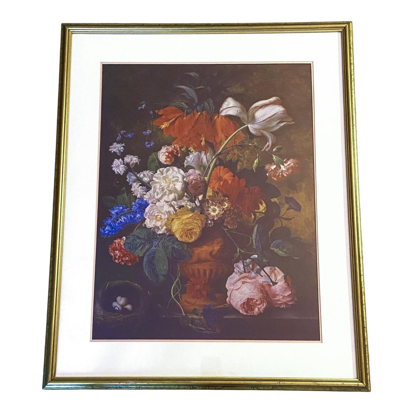 [SOLD] Classical Floral Flowers Still Life Framed Print