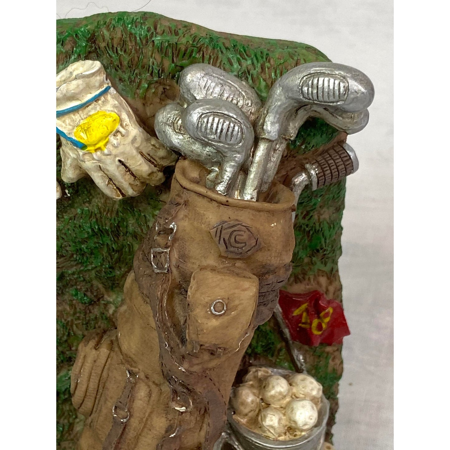 [SOLD] Green Golf Bookends - Pair of 2