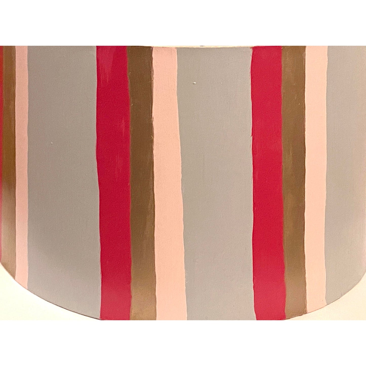 [SOLD] Hand Painted Custom Modern Lampshade
