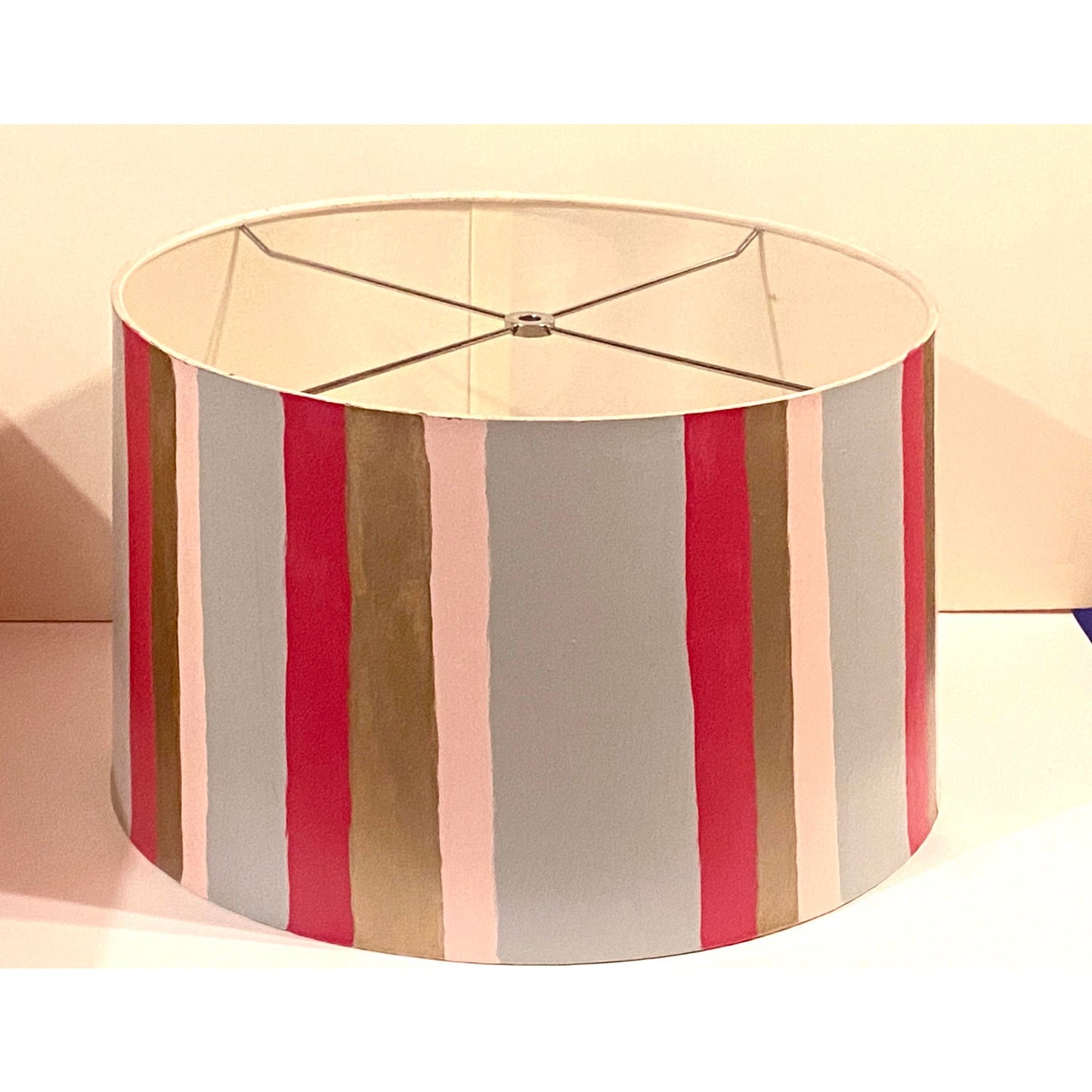 [SOLD] Hand Painted Custom Modern Lampshade