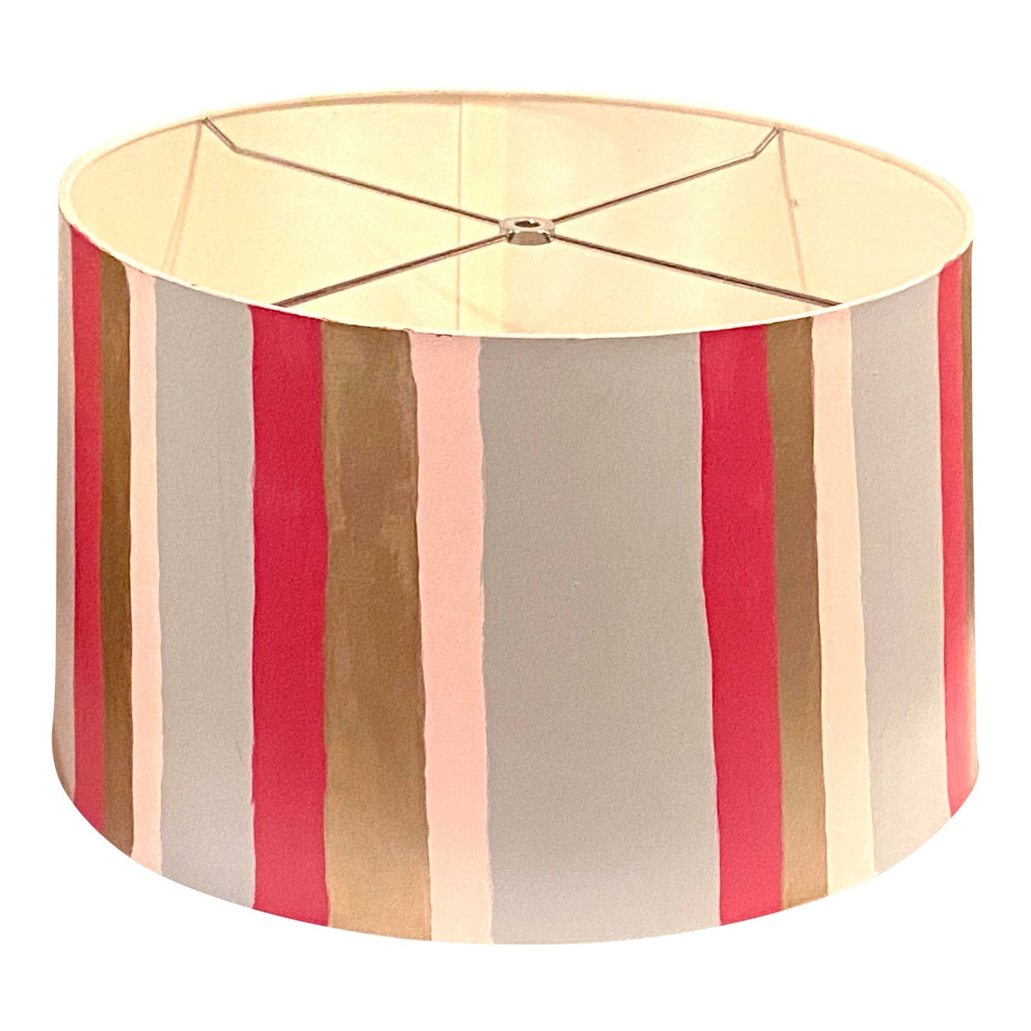 [SOLD] Hand Painted Custom Modern Lampshade