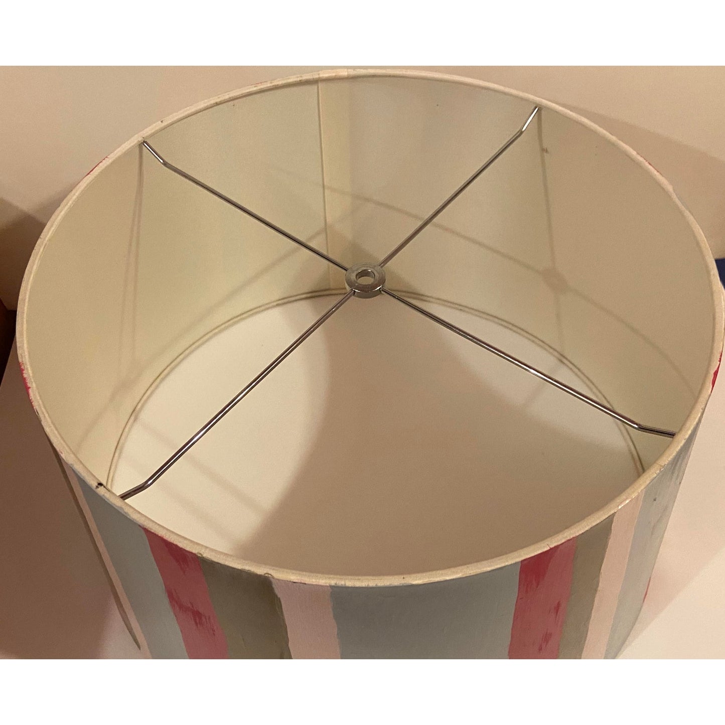[SOLD] Hand Painted Custom Modern Lampshade