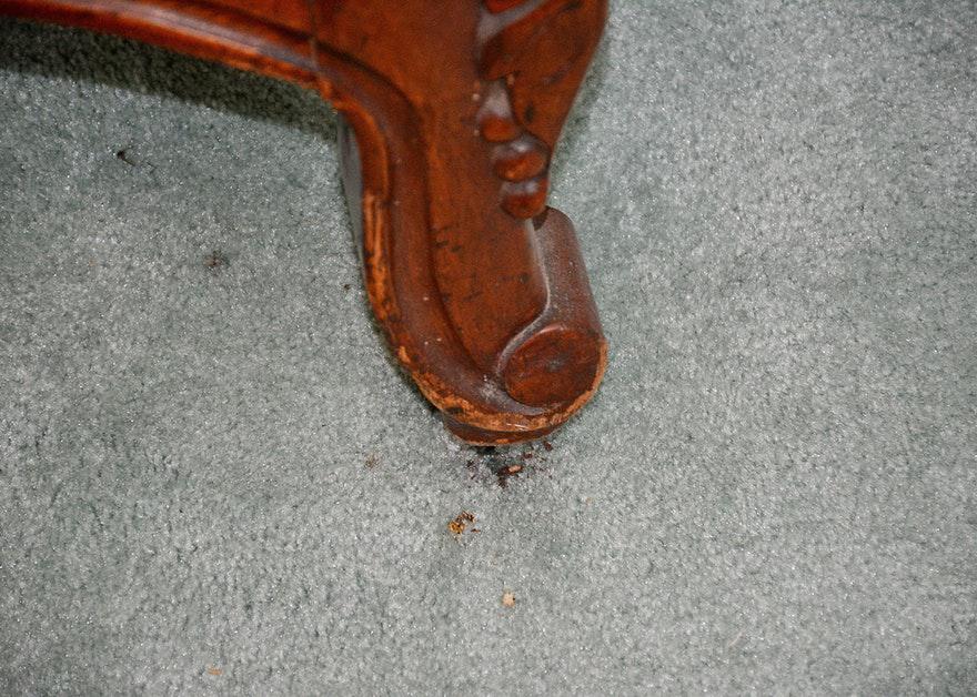 [SOLD] Late 19th Century Antique Walnut Victorian Tufted Sofa