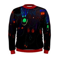 S. Lane Scary Smiley Face Sweatshirt - Black Red SUGA LANE