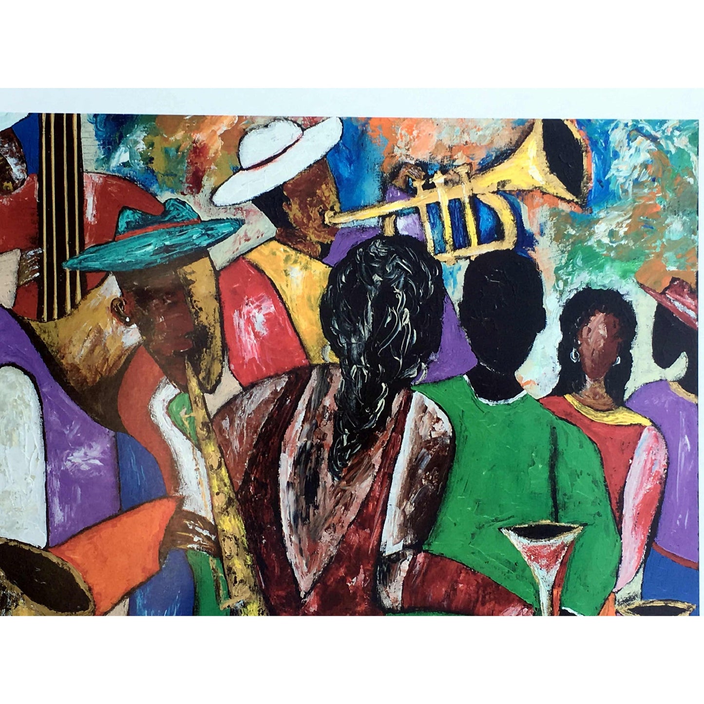 Modern "B' More Jazz" Baltimore Black Arts Festival Poster by Keith Henderson