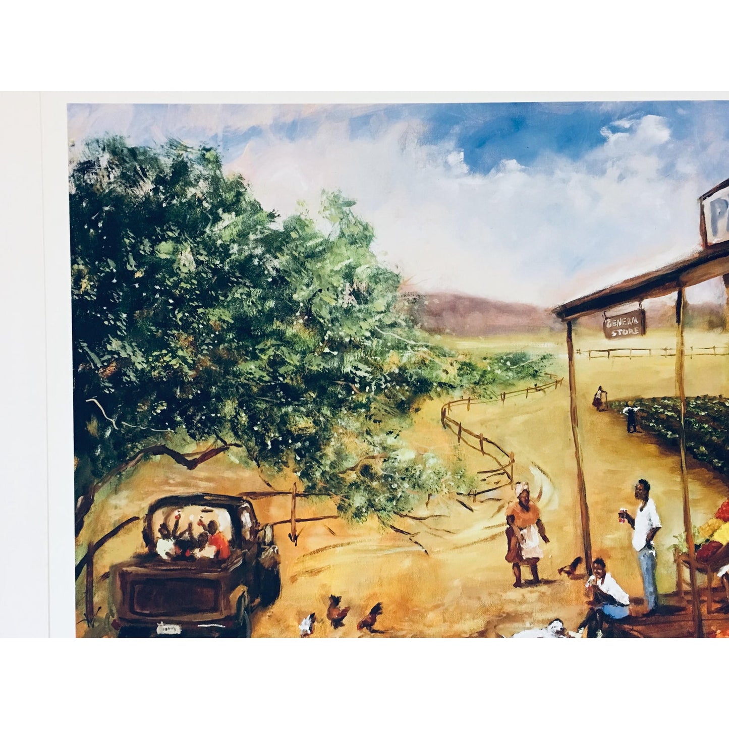 T Ellis “Patterson General Store” Pepsi Theme Poster Print for the 1998 Black Heritage Art Expo