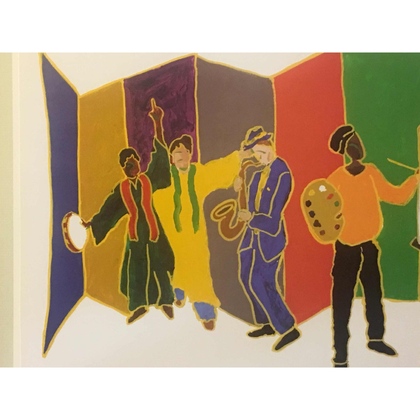 Ted T. Ellis 2003 Black Heritage Art Show 8th Annual Poster Print