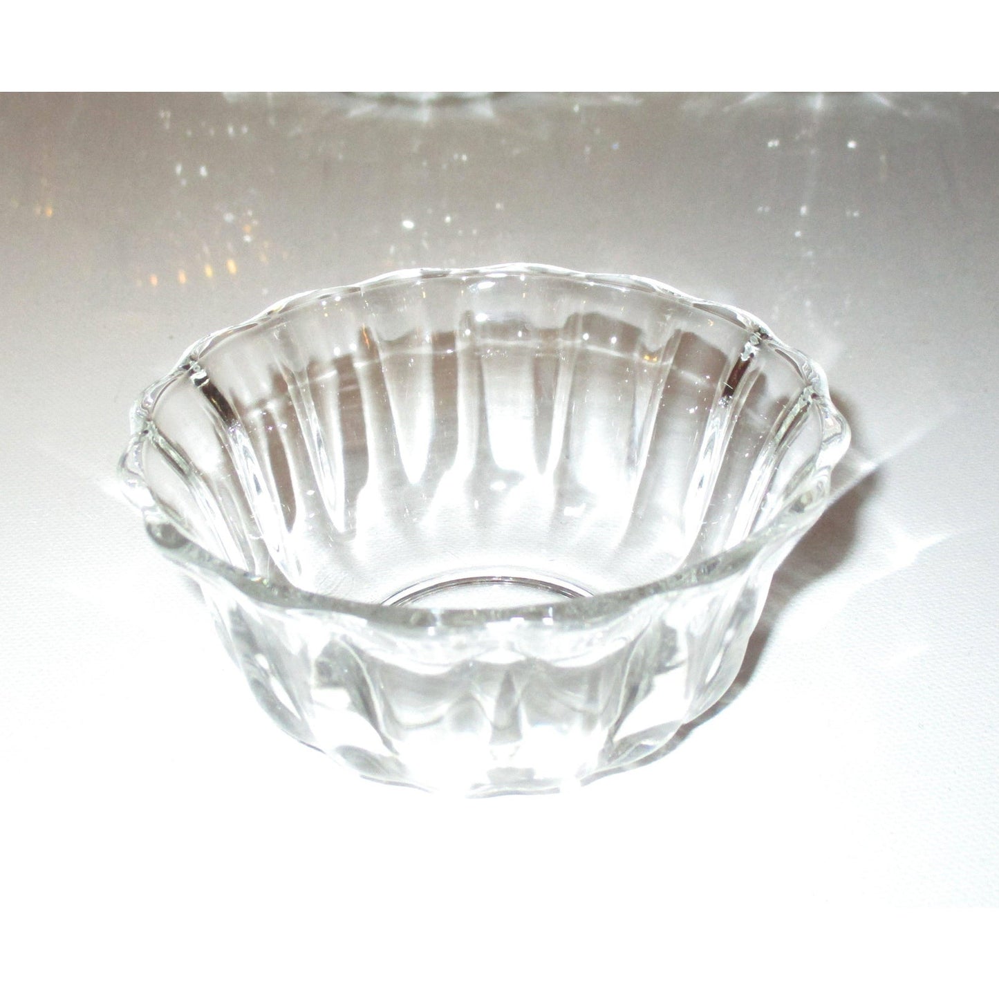 Vintage Glass Dessert Luncheon Bowls Cups Set of 36 MCM Art Deco